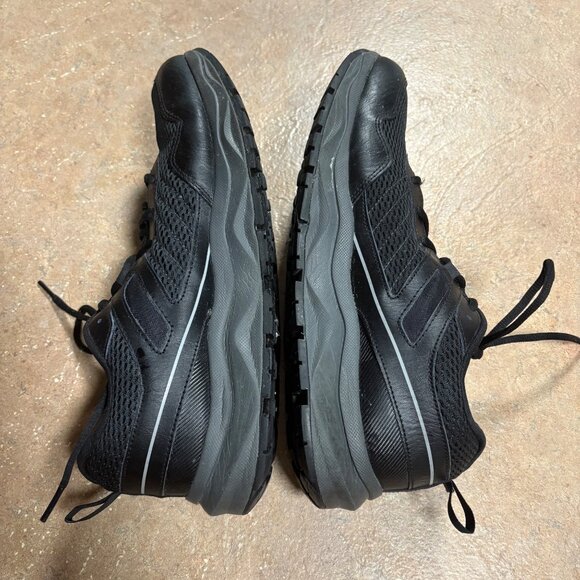 Columbia Mens Plateau Hiking Shoes \Black & Grey Waterproof Outdoor Sneakers 12 - Picture 7 of 14